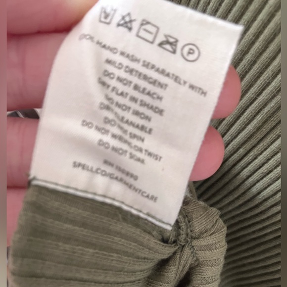 Spell Mazzy ribbed dress medium NWT - Picture 13 of 16